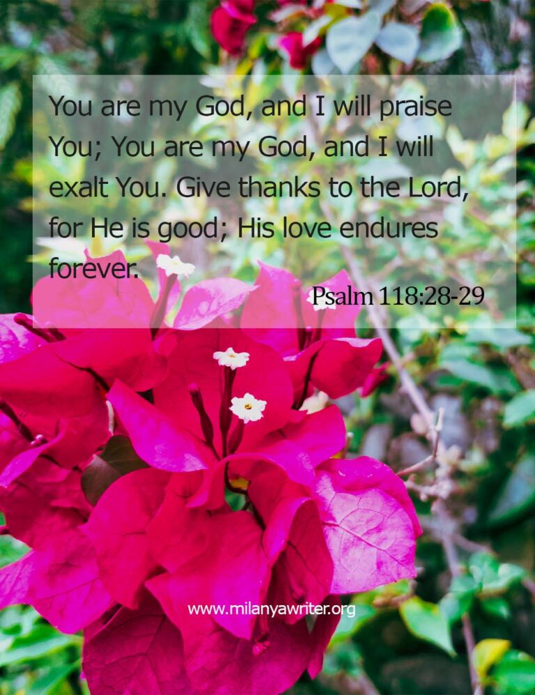 “Grateful Praise to God” written on a background with clouds and beautiful flowers symbolizing faith, thanksgiving, and the sustaining love of God in every season.